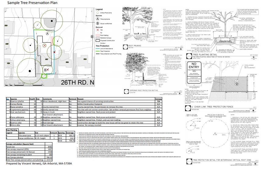 Tree Preservation Plan 1