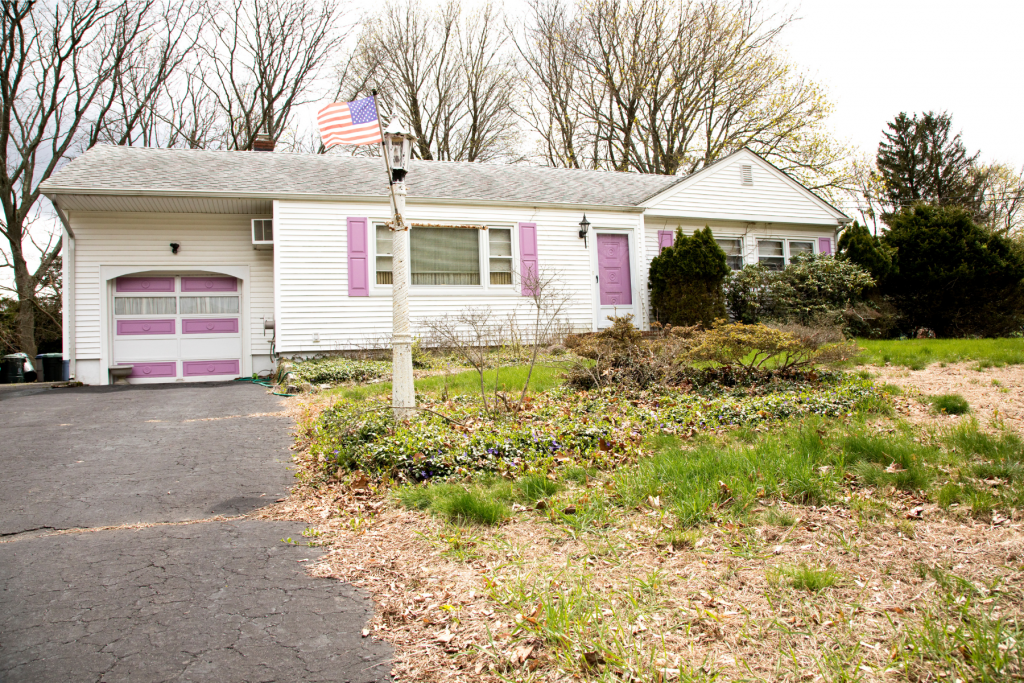 Yard with low home value